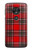 S2374 Tartan Red Pattern Hülle Schutzhülle Taschen für Motorola Moto G7 Power