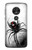 S2386 Black Widow Spider Hülle Schutzhülle Taschen für Motorola Moto G7 Power