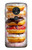 S2431 Fancy Sweet Donuts Hülle Schutzhülle Taschen für Motorola Moto G7 Power