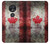 S2490 Canada Maple Leaf Flag Texture Hülle Schutzhülle Taschen für Motorola Moto G7 Power