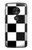 S2492 Black and White Check Hülle Schutzhülle Taschen für Motorola Moto G7 Power