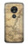 S2506 Exploration North America Map Hülle Schutzhülle Taschen für Motorola Moto G7 Power