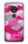 S2525 Pink Camo Camouflage Hülle Schutzhülle Taschen für Motorola Moto G7 Power