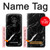 S2895 Black Marble Graphic Printed Hülle Schutzhülle Taschen für Motorola Moto G7 Power