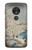 S3350 Utagawa Hiroshige Drum Bridge Yuhi Hill in Meguro Hülle Schutzhülle Taschen für Motorola Moto G7 Power