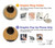 S0057 Acoustic Guitar Hülle Schutzhülle Taschen für Samsung Galaxy A40
