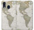 S0604 World Map Hülle Schutzhülle Taschen für Samsung Galaxy A40