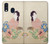 S0889 Japan Art Kimono Hülle Schutzhülle Taschen für Samsung Galaxy A40