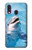 S1291 Dolphin Hülle Schutzhülle Taschen für Samsung Galaxy A40