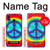 S1870 Tie Dye Peace Hülle Schutzhülle Taschen für Samsung Galaxy A40