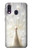 S1980 White Peacock Hülle Schutzhülle Taschen für Samsung Galaxy A40