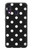 S2299 Black Polka Dots Hülle Schutzhülle Taschen für Samsung Galaxy A40
