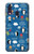 S2572 Marine Penguin Pattern Hülle Schutzhülle Taschen für Samsung Galaxy A40