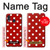 S2951 Red Polka Dots Hülle Schutzhülle Taschen für Samsung Galaxy A40