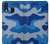 S2958 Army Blue Camo Camouflage Hülle Schutzhülle Taschen für Samsung Galaxy A40