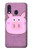 S3269 Pig Cartoon Hülle Schutzhülle Taschen für Samsung Galaxy A40