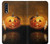 S1083 Pumpkin Spider Candles Halloween Hülle Schutzhülle Taschen für Samsung Galaxy A50