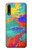 S2942 Brush Stroke Painting Hülle Schutzhülle Taschen für Samsung Galaxy A50
