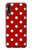 S2951 Red Polka Dots Hülle Schutzhülle Taschen für Samsung Galaxy A50