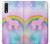 S3070 Rainbow Unicorn Pastel Sky Hülle Schutzhülle Taschen für Samsung Galaxy A50