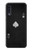 S3152 Black Ace of Spade Hülle Schutzhülle Taschen für Samsung Galaxy A50