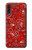 S3354 Red Classic Bandana Hülle Schutzhülle Taschen für Samsung Galaxy A50