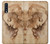 S1045 Leonardo da Vinci Woman's Head Hülle Schutzhülle Taschen für Samsung Galaxy A70