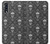 S2371 Skull Vintage Monochrome Pattern Hülle Schutzhülle Taschen für Samsung Galaxy A70