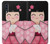 S3042 Japan Girl Hina Doll Kimono Sakura Hülle Schutzhülle Taschen für Samsung Galaxy A70