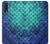 S3047 Green Mermaid Fish Scale Hülle Schutzhülle Taschen für Samsung Galaxy A70