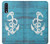 S3053 Marine Anchor Blue Hülle Schutzhülle Taschen für Samsung Galaxy A70