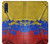 S3306 Colombia Flag Vintage Football Graphic Hülle Schutzhülle Taschen für Samsung Galaxy A70