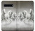 S0933 White Horses Hülle Schutzhülle Taschen für Samsung Galaxy S10 5G