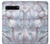 S2316 Dark Blue Marble Texture Graphic Print Hülle Schutzhülle Taschen für Samsung Galaxy S10 5G