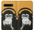 S2324 Funny Monkey with Headphone Pop Music Hülle Schutzhülle Taschen für Samsung Galaxy S10 5G