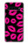 S2933 Pink Lips Kisses on Black Hülle Schutzhülle Taschen für Samsung Galaxy S10 5G