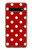 S2951 Red Polka Dots Hülle Schutzhülle Taschen für Samsung Galaxy S10 5G