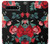 S3112 Rose Floral Pattern Black Hülle Schutzhülle Taschen für Samsung Galaxy S10 5G