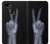 S3101 X-ray Peace Sign Fingers Hülle Schutzhülle Taschen für Google Pixel 3a