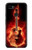 S0415 Fire Guitar Burn Hülle Schutzhülle Taschen für Google Pixel 3a XL