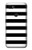 S1596 Black and White Striped Hülle Schutzhülle Taschen für Google Pixel 3a XL