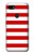 S2364 Red and White Striped Hülle Schutzhülle Taschen für Google Pixel 3a XL