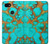 S2688 Aqua Copper Turquoise Gemstone Graphic Hülle Schutzhülle Taschen für Google Pixel 3a XL