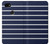 S2767 Navy White Striped Hülle Schutzhülle Taschen für Google Pixel 3a XL