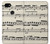 S3082 Music Sheet Hülle Schutzhülle Taschen für Google Pixel 3a XL