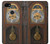 S3173 Grandfather Clock Antique Wall Clock Hülle Schutzhülle Taschen für Google Pixel 3a XL