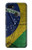 S3297 Brazil Flag Vintage Football Graphic Hülle Schutzhülle Taschen für Google Pixel 3a XL