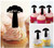 TA0892 Jungle Baobab Tree Kuchenaufsätze Hochzeit Geburtsta Acryl Cupcake Kuchen Topper für Kuchen Party Dekor 10 Stück