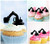 TA0968 Backhole Digger Machine Kuchenaufsätze Hochzeit Geburtsta Acryl Cupcake Kuchen Topper für Kuchen Party Dekor 10 Stück