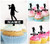 TA1015 Girl Music Singer Kuchenaufsätze Hochzeit Geburtsta Acryl Cupcake Kuchen Topper für Kuchen Party Dekor 10 Stück